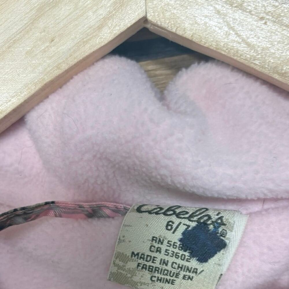 Cabelas Pink Camo Coveralls Size 6/7 - Picture 8 of 9